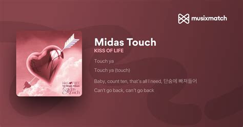 midas touch lyrics|Midas Touch lyrics translation in English